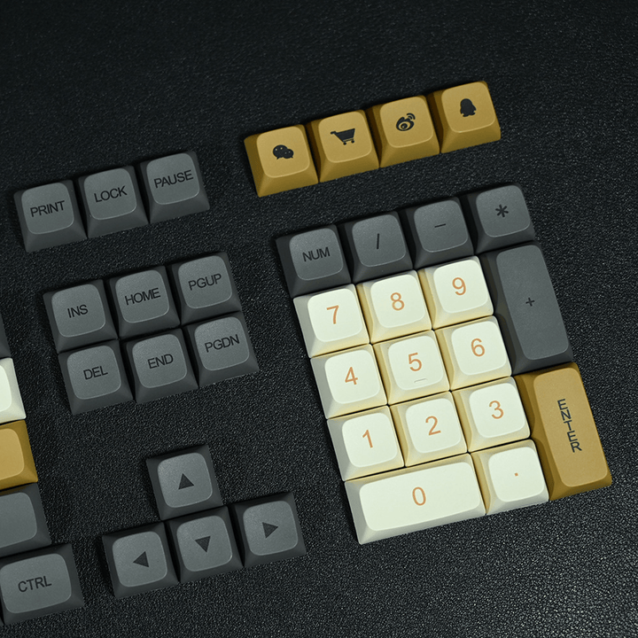 Metalic - XDA - 125 Keycaps - kromekeycaps