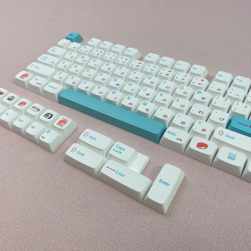 Sushi - XDA - 121 Keycaps - kromekeycaps