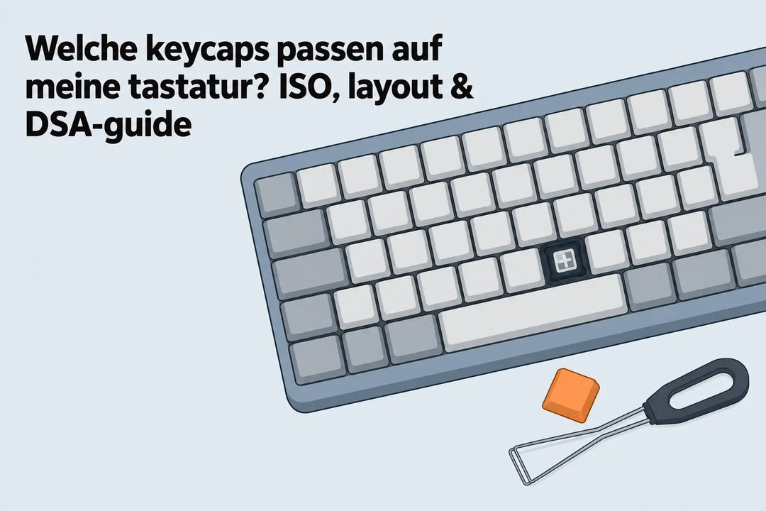 Welche keycaps passen auf meine tastatur? ISO, layout & DSA-guide