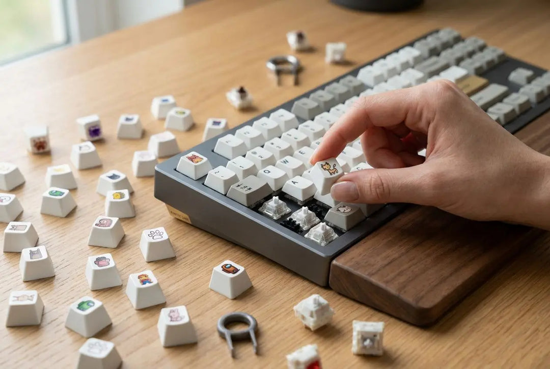 Einzelne keycaps kaufen: ANSI, ISO & ABS für mechanische Tastaturen