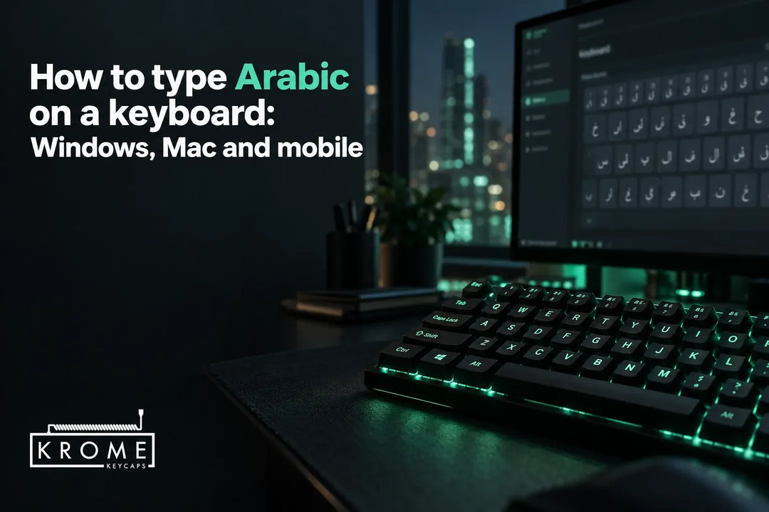 How to type Arabic on a keyboard: Windows, Mac and mobile