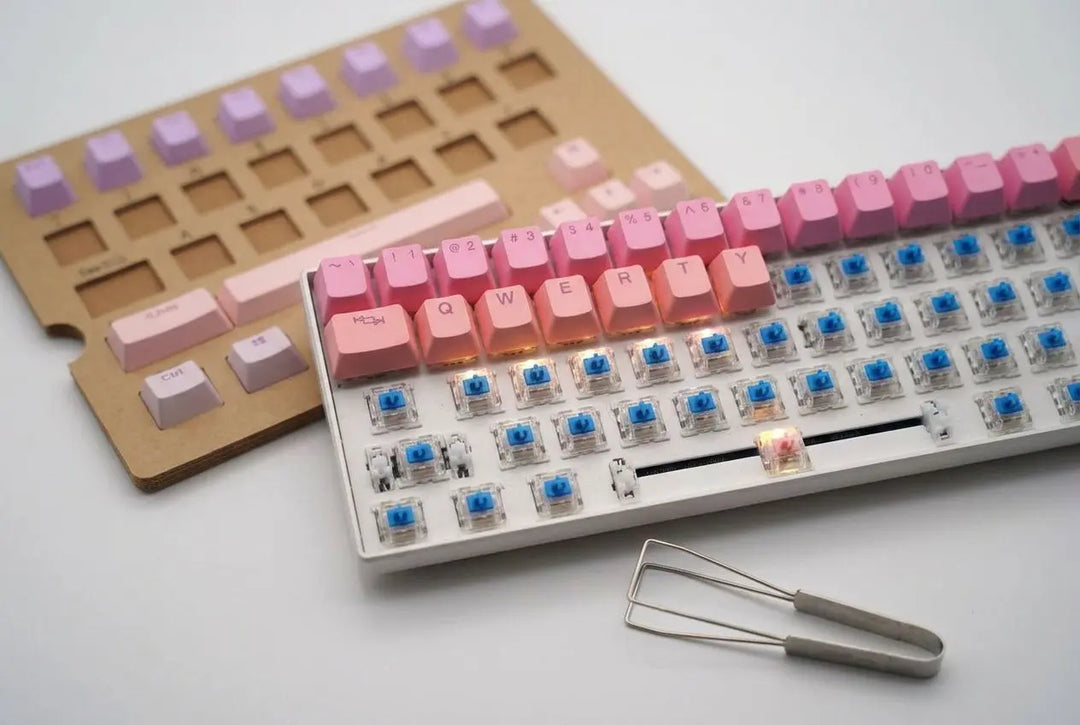 PBT tastenkappen beleuchtung kompatibel: cherry-profil & keycap guide