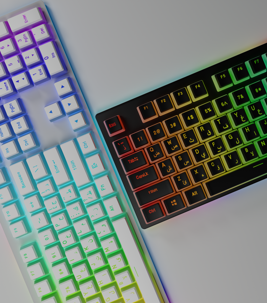Bilingual keycaps arabic: best arabic keyboard keycaps guide
