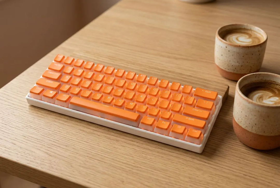 Deutsche keycaps kaufen – ISO, ANSI & custom PBT sets