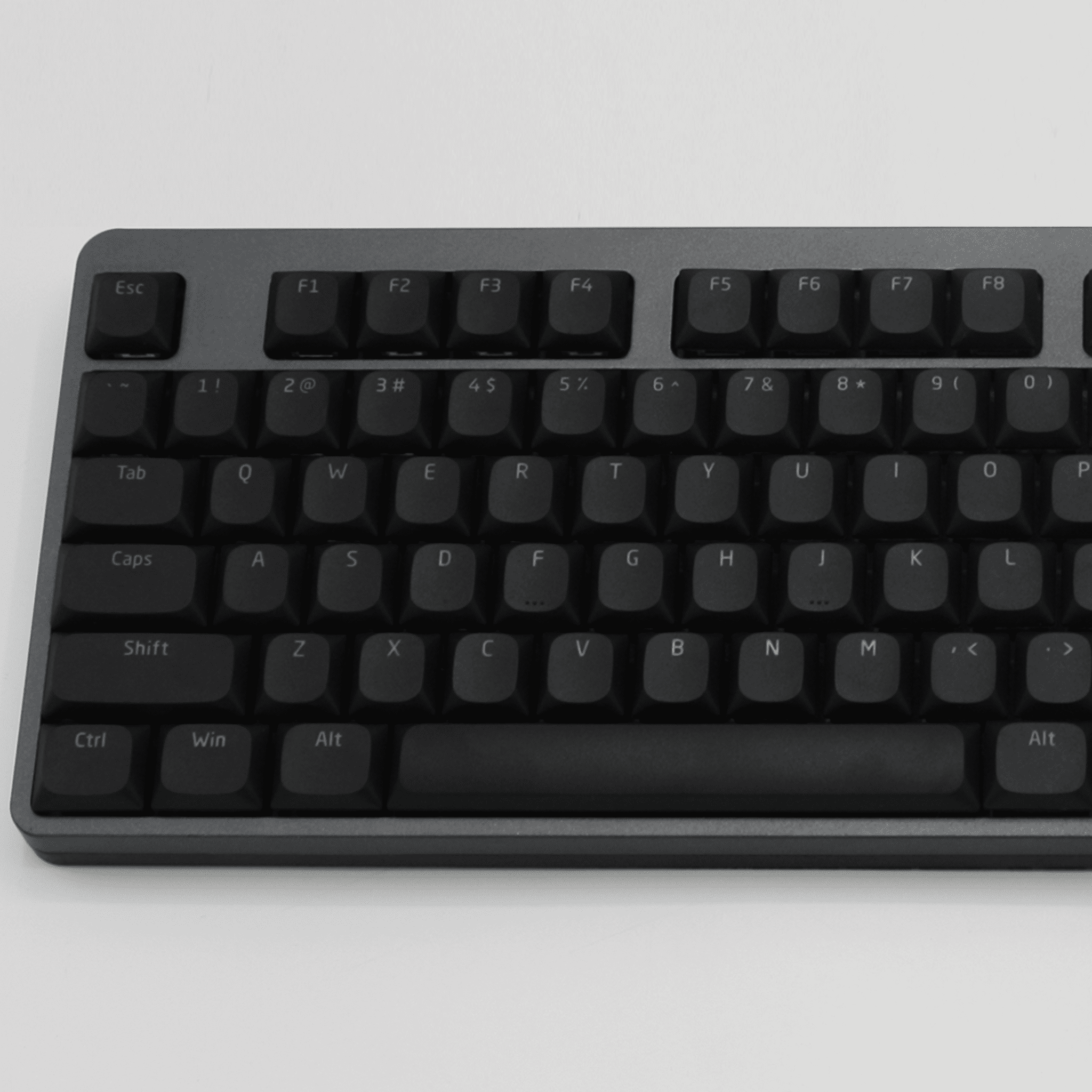 Black Low Profile Windows/Mac Backlit PBT Keycaps – Krome Keycaps LTD