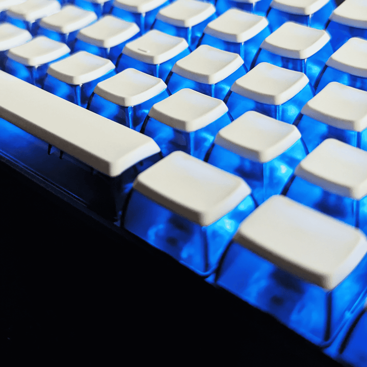Single Blank Pudding ASA PBT Keycaps – Choose Any Row