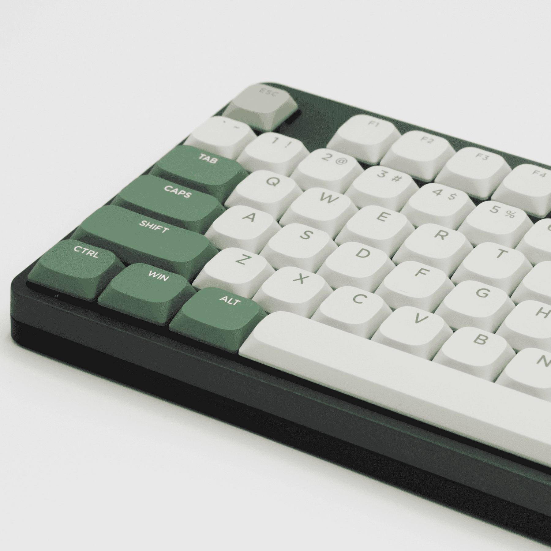 Cream/Green/Lime Low Profile PBT Keycaps – Krome Keycaps LTD
