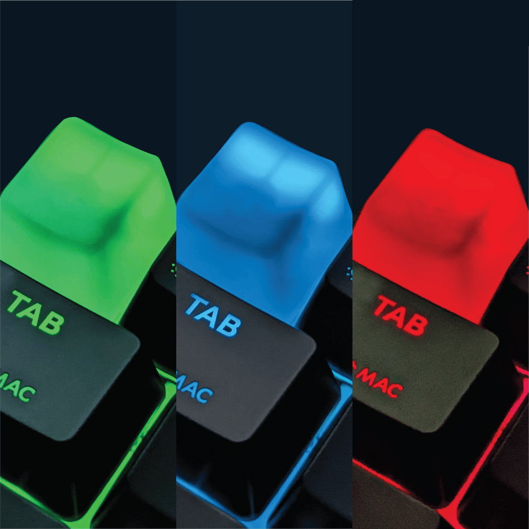 Single Blank Frosted OEM PBT Keycaps – Choose Any Row
