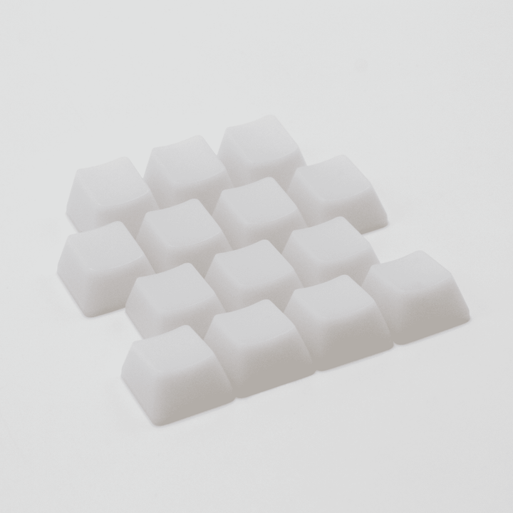 Single Blank Frosted OEM PBT Keycaps – Choose Any Row