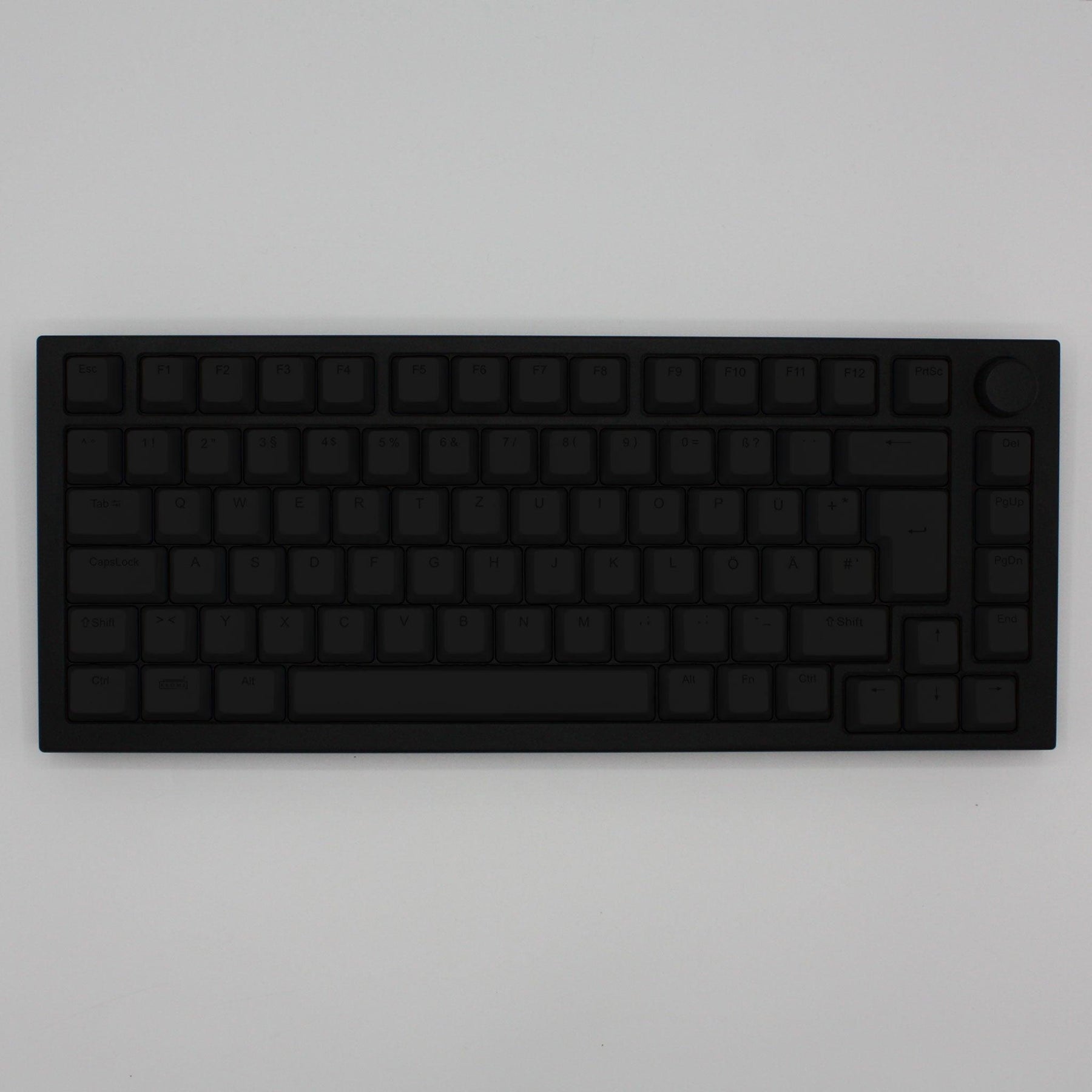 Black German (ISO-DE) Backlit ABS Keycaps for Windows & Mac – Krome ...