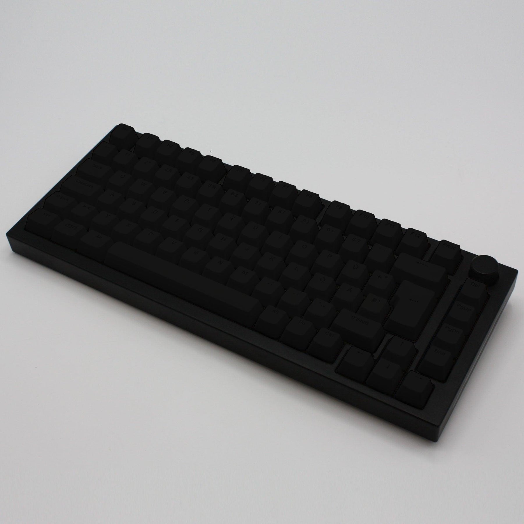 Black German (ISO-DE) Backlit ABS Keycaps for Windows & Mac – Krome ...