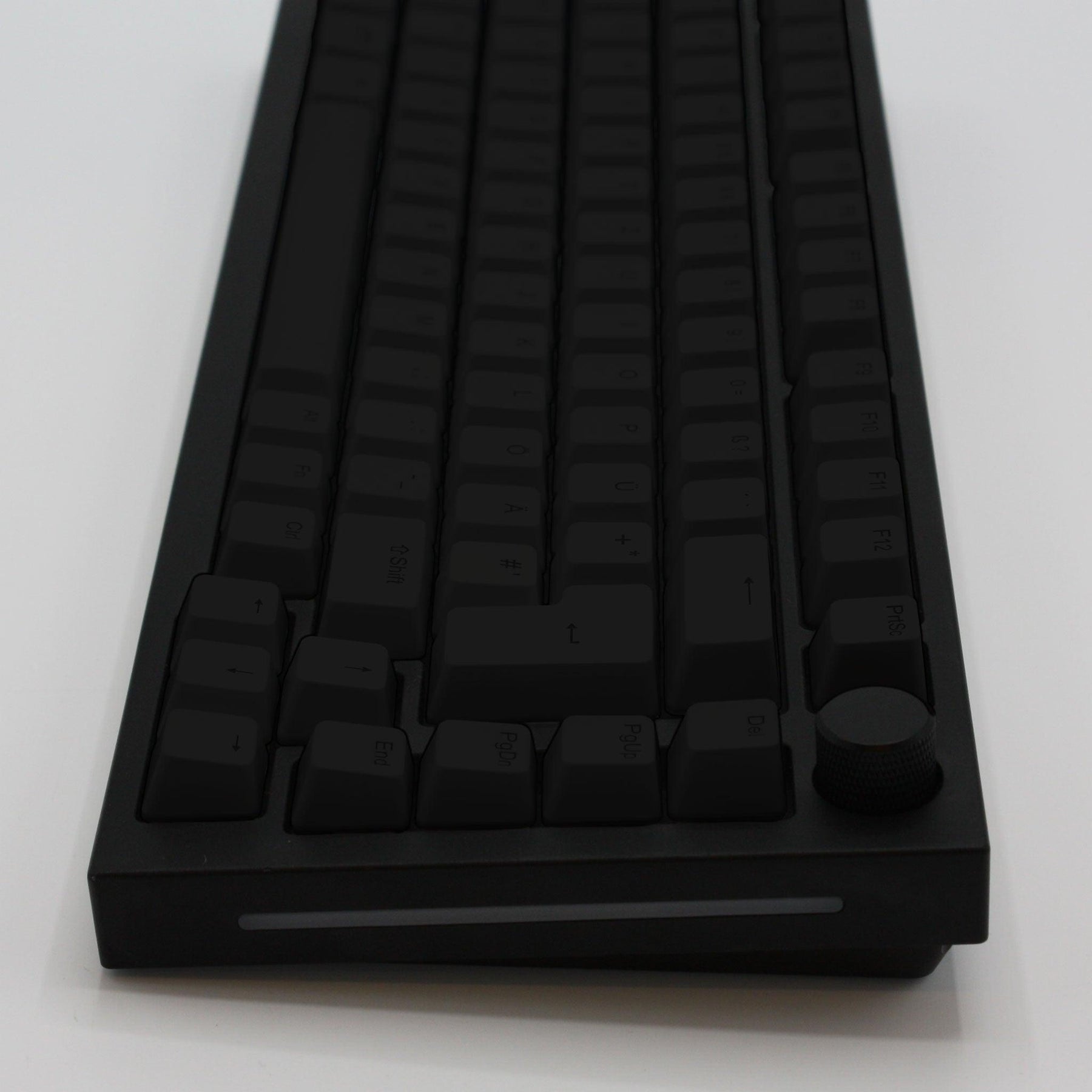 Black German (ISO-DE) Backlit ABS Keycaps for Windows & Mac – Krome ...