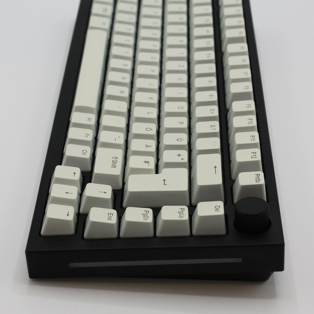Off White German (ISO-DE) Backlit ABS Keycaps for Windows & Mac Krome Keycaps LTD german