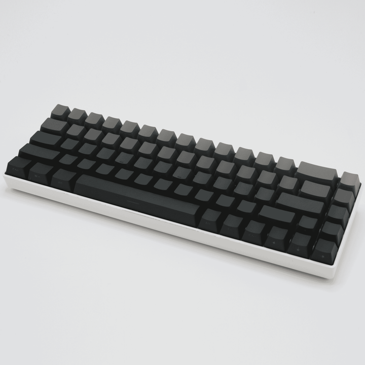 Grey Gradient Side-Profile Backlit PBT Keycaps Krome Keycaps LTD Side Profiled Keycaps