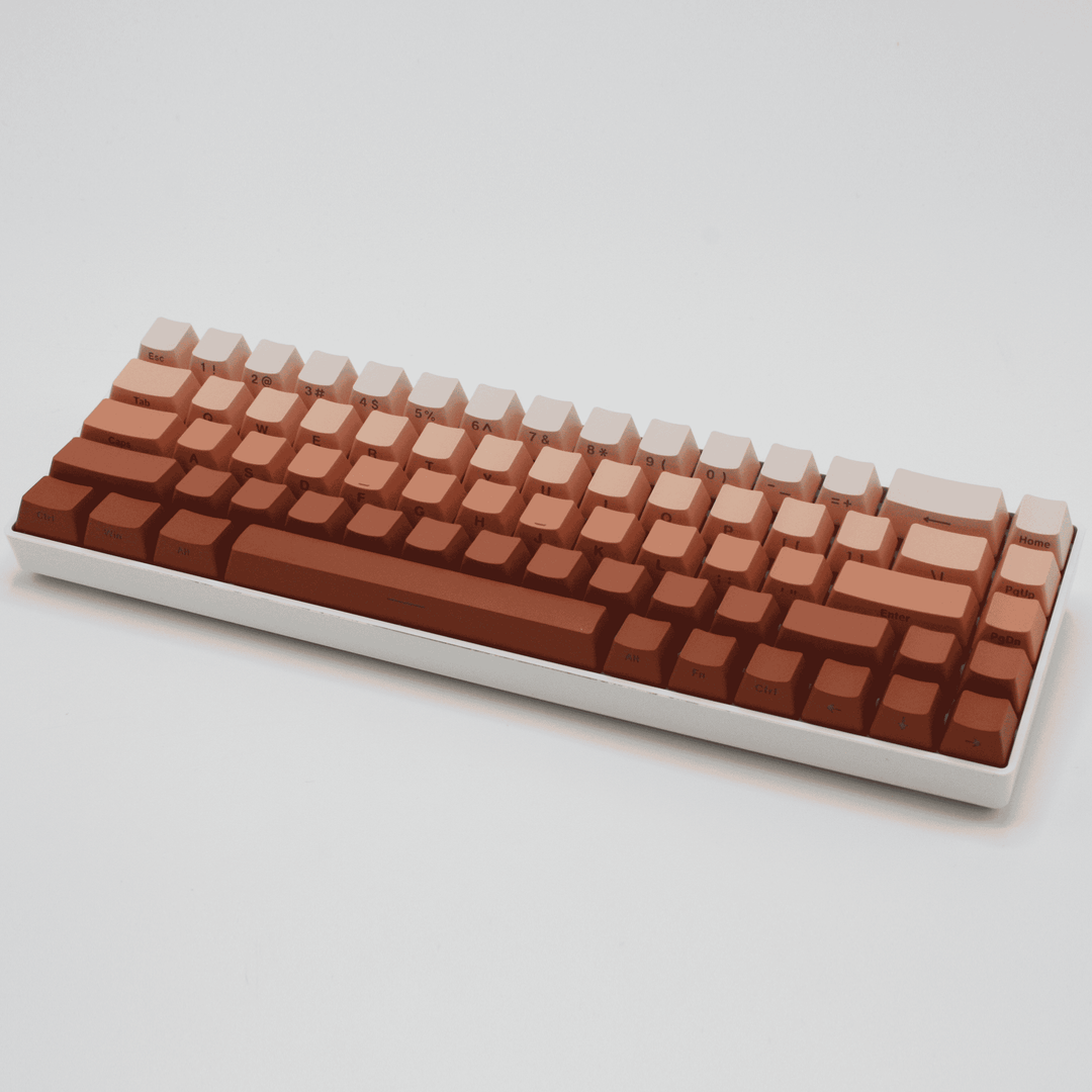 Red Gradient Keycaps Light Red Gradient Side-Profile Backlit PBT Keycaps – Krome Keycaps LTD