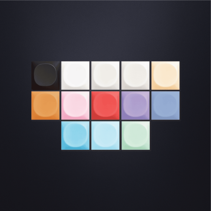 Single Blank MA PBT Keycaps