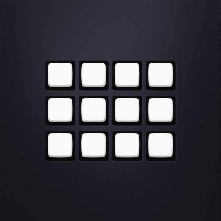 Single Blank Pudding ASA PBT Keycaps – Choose Any Row