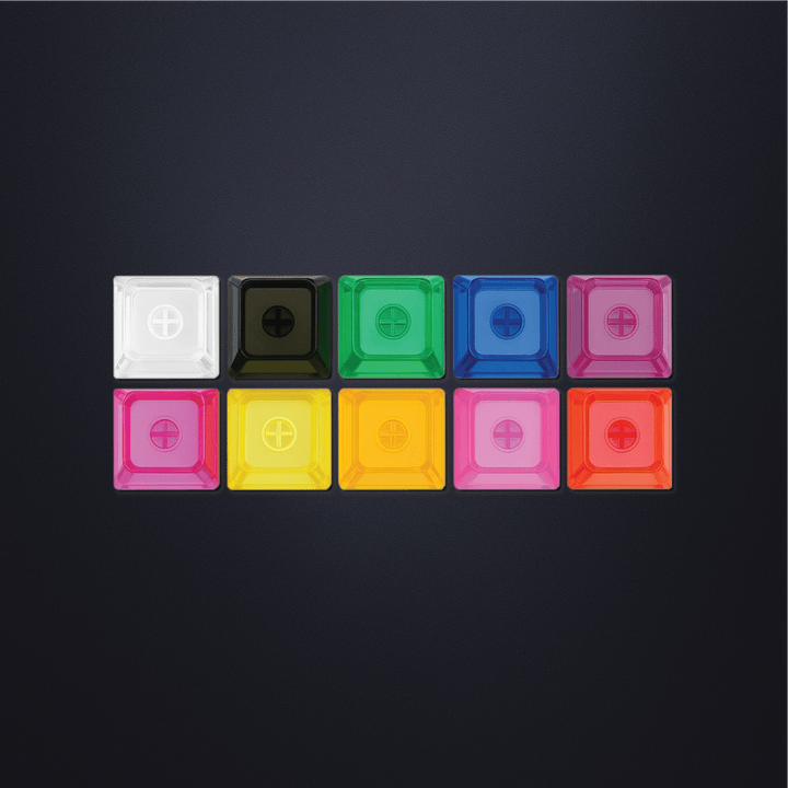 Single Blank Transparent XDA PBT Keycaps