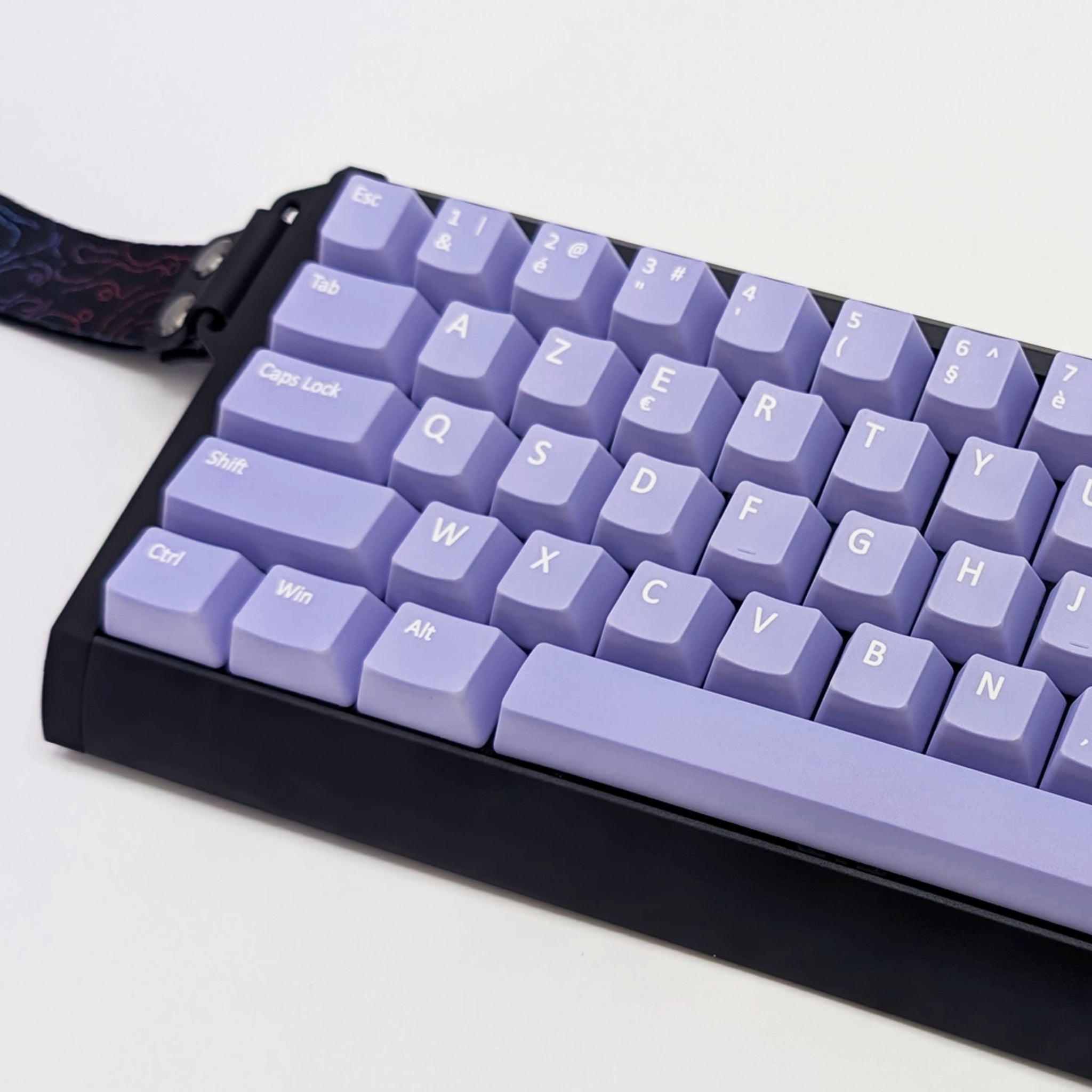 Customisable Light Purple PBT Keycaps - Non-Backlit – Krome