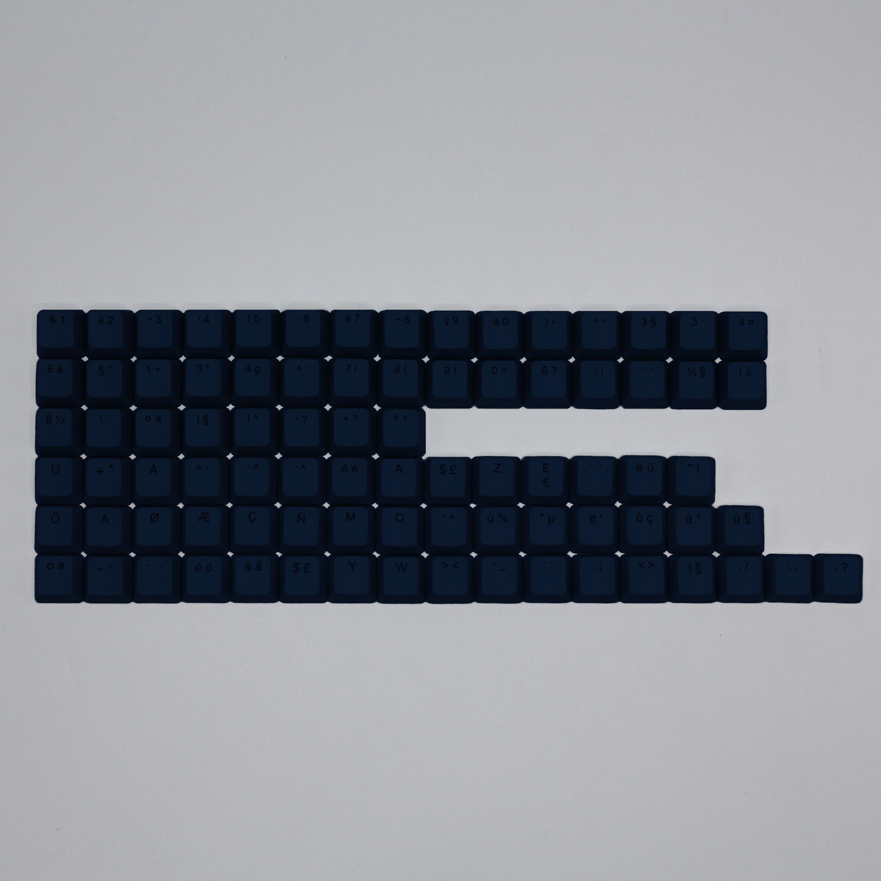 Key Cap Rome Blue Navy International ABS Keycap Conversion Kit – Krome Keycaps LTD