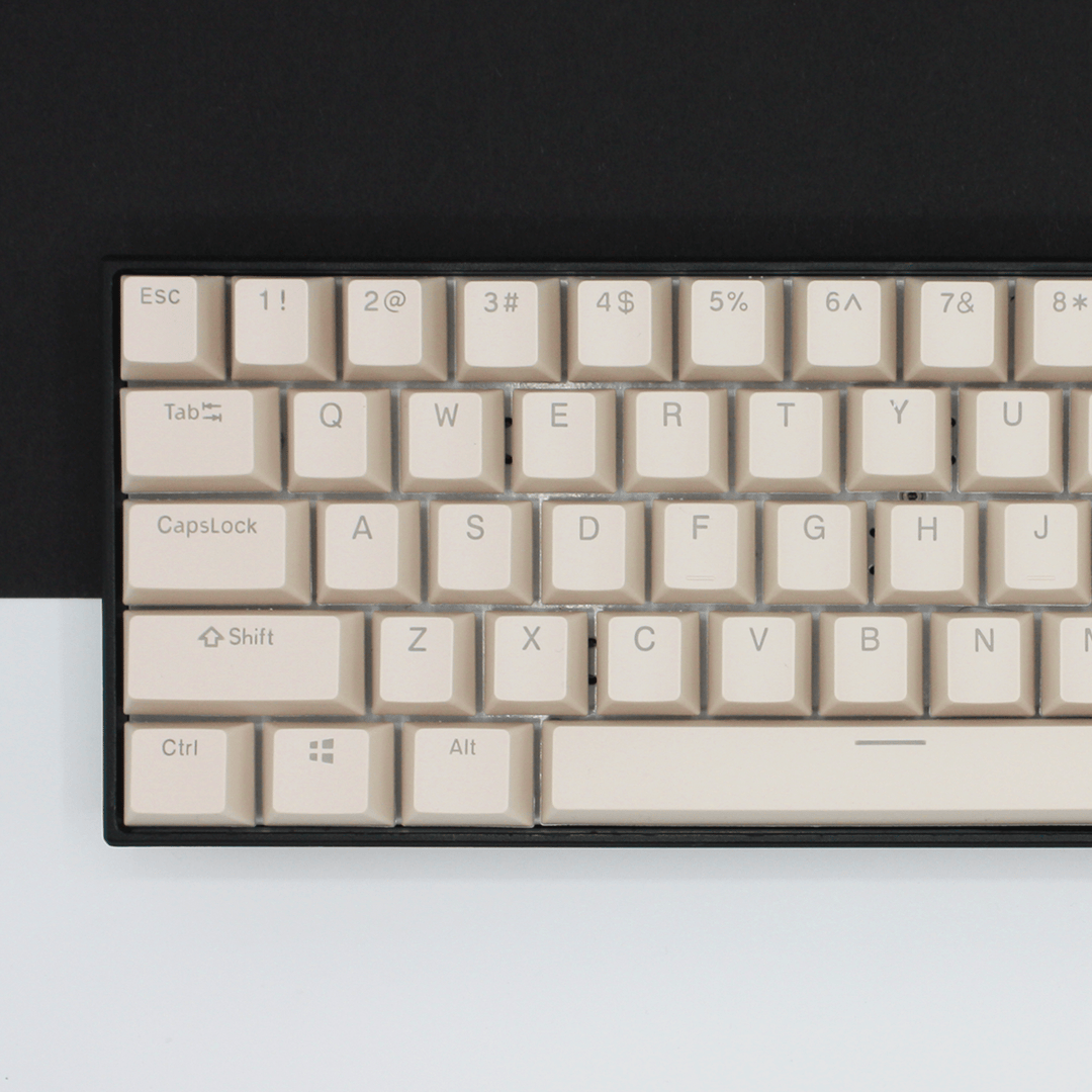 Off White UK & Japanese Dual Language PBT Keycaps Krome Keycaps LTD 