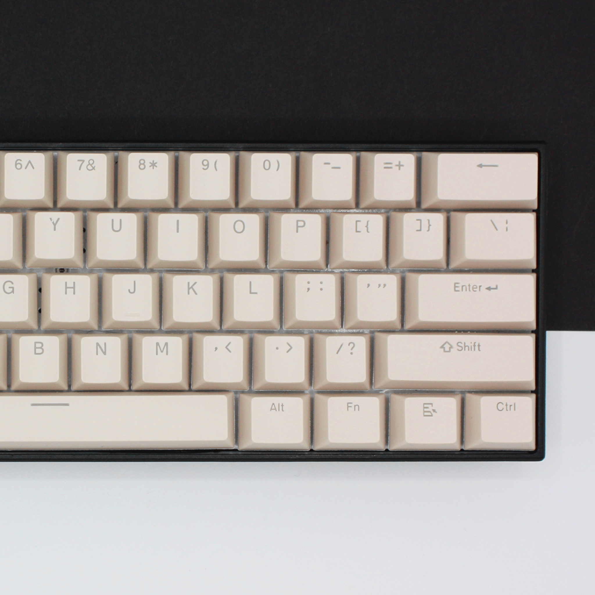 Off White Japanese Dual Language PBT Keycaps – Krome Keycaps LTD