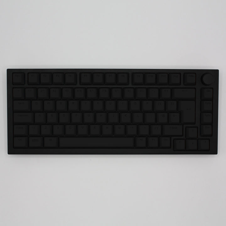 Black Backlit UK Keycaps - ISO/ANSI - Windows & Mac - kromekeycaps