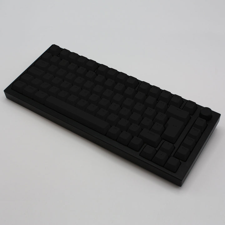 Black Backlit UK Keycaps - ISO/ANSI - Windows & Mac - kromekeycaps