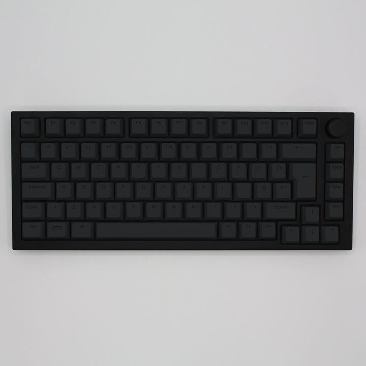 Charcoal Backlit UK Keycaps - ISO/ANSI - Windows & Mac - kromekeycaps