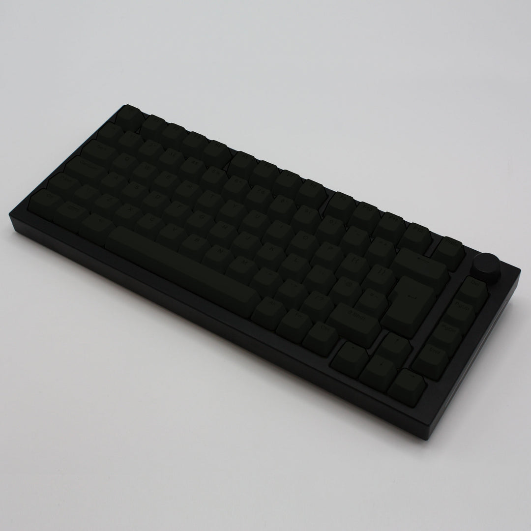 Charcoal Green UK & US Windows/Mac Backlit ABS Keycaps Krome Keycaps LTD mac & multimedia, Single Colour, UK