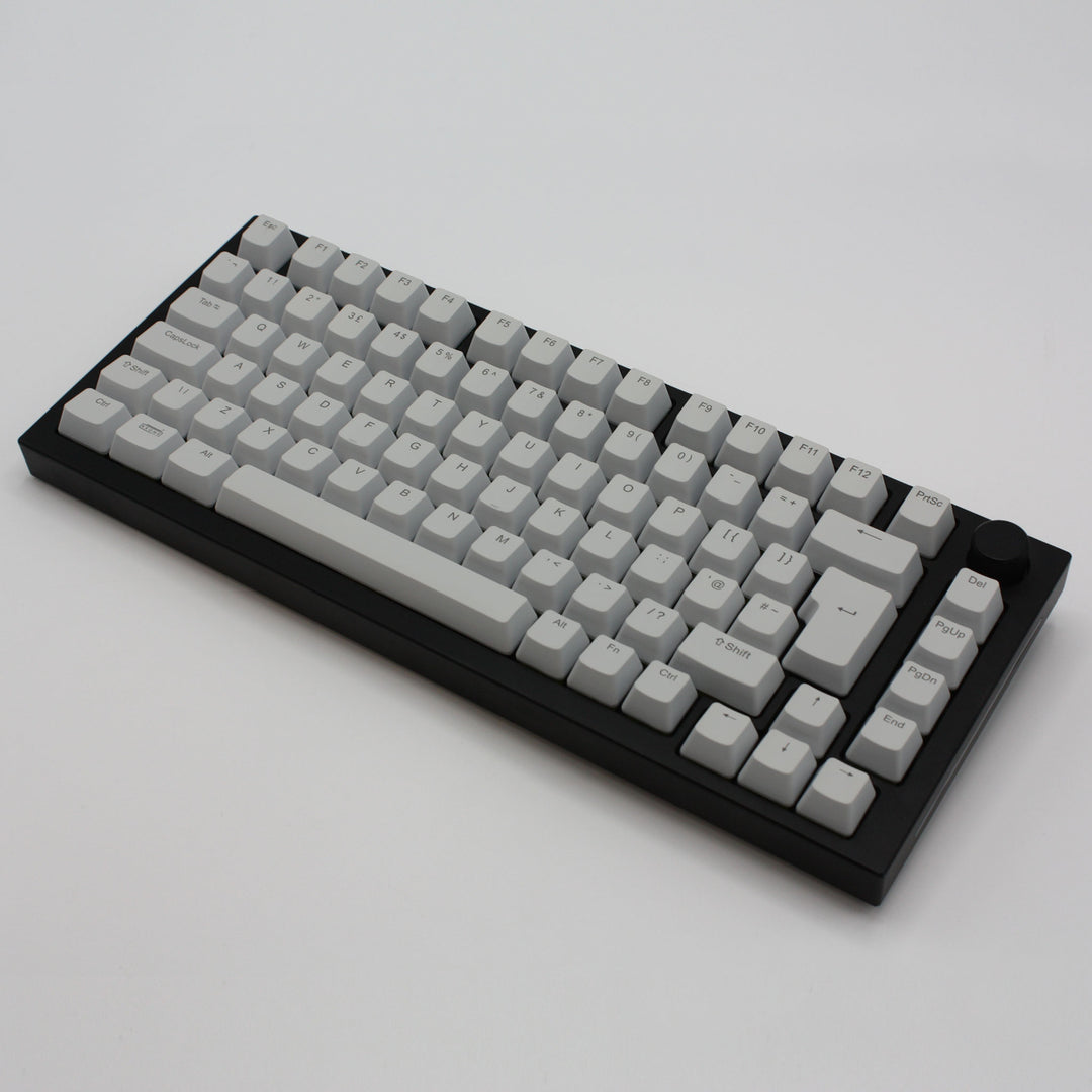 Light Grey UK & US Windows/Mac Backlit ABS Keycaps Krome Keycaps LTD mac & multimedia, Single Colour, UK