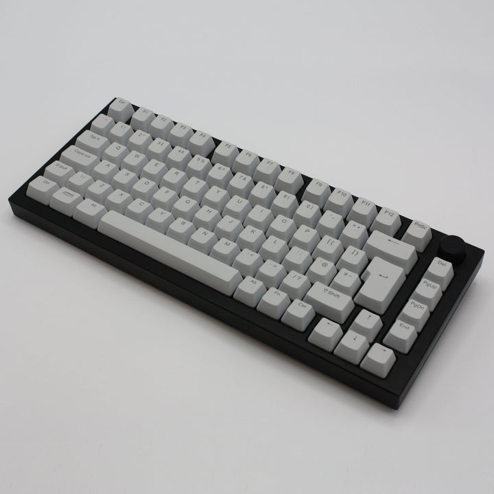 Light Grey Backlit UK Keycaps - ISO/ANSI - Windows & Mac - kromekeycaps