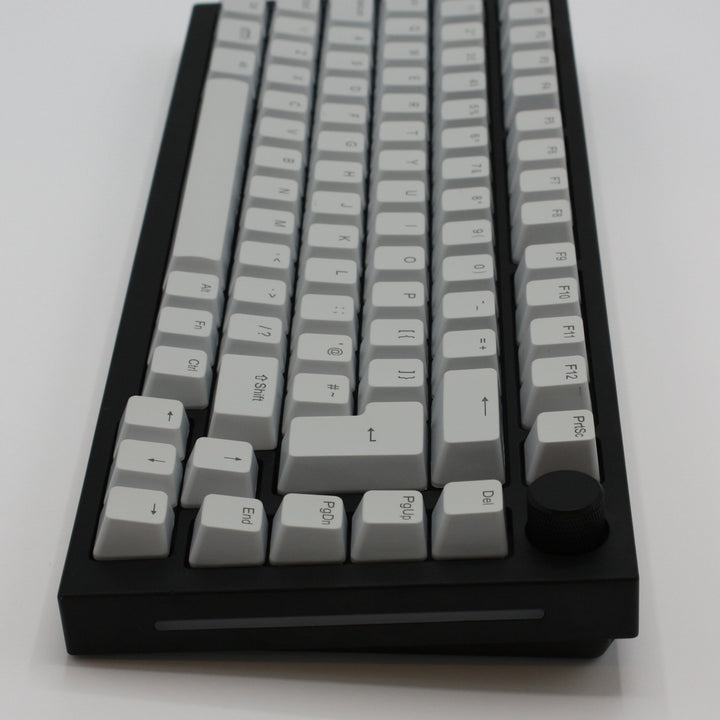 Light Grey Backlit UK Keycaps - ISO/ANSI - Windows & Mac - kromekeycaps