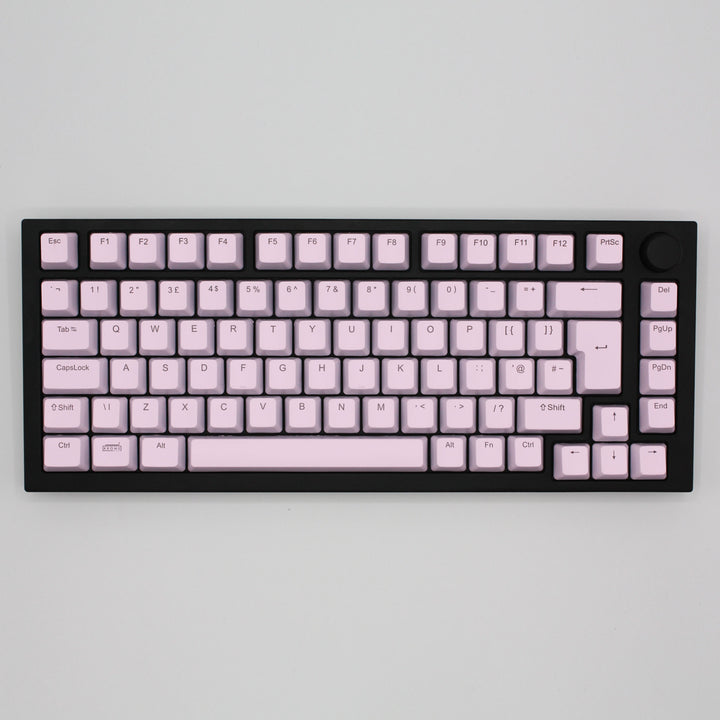 Light Pink UK & US Windows/Mac Backlit ABS Keycaps Krome Keycaps LTD mac & multimedia, Single Colour, UK