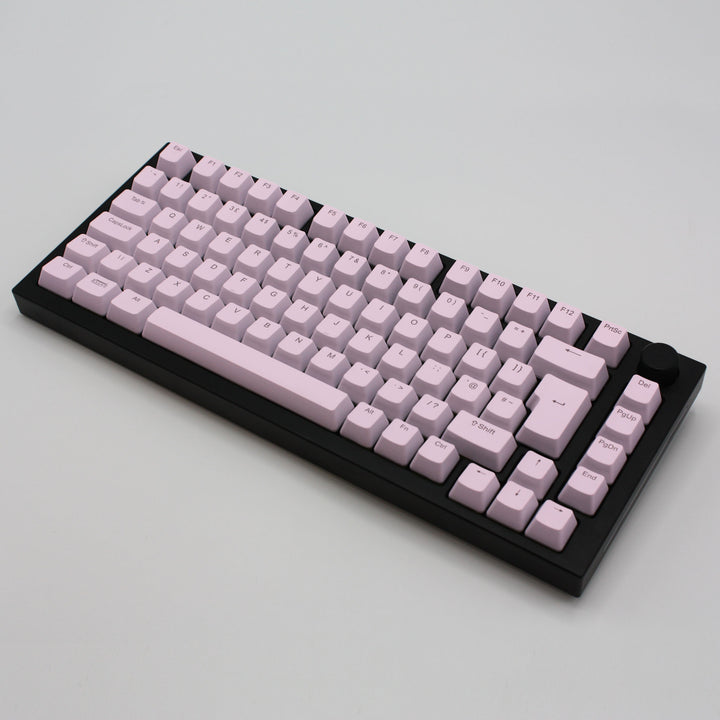 Light Pink UK & US Windows/Mac Backlit ABS Keycaps Krome Keycaps LTD mac & multimedia, Single Colour, UK