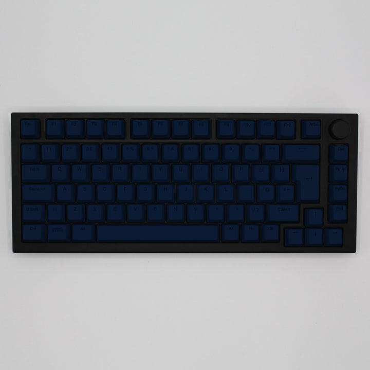 Navy UK & US Windows/Mac Backlit ABS Keycaps Krome Keycaps LTD mac & multimedia, Single Colour, UK