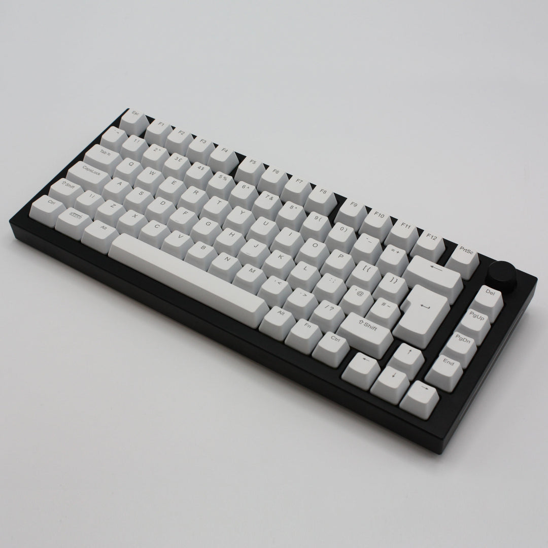 White UK & US Windows/Mac Backlit ABS Keycaps Krome Keycaps LTD mac & multimedia, Single Colour, UK