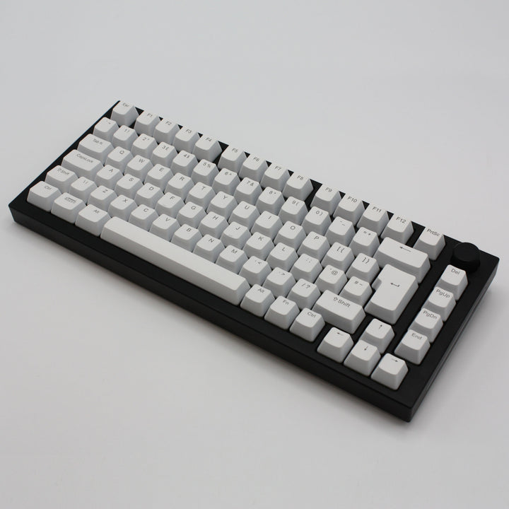 White Backlit UK Keycaps - ISO/ANSI - Windows & Mac - kromekeycaps