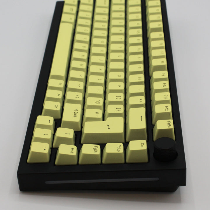 Yellow UK & US Windows/Mac Backlit ABS Keycaps Krome Keycaps LTD mac & multimedia, Single Colour, UK