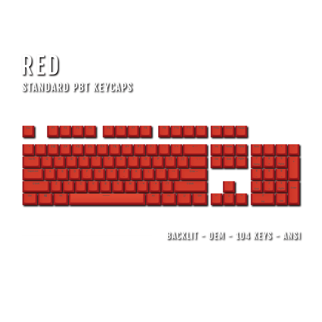 US Purple Backlit Keycaps - ISO/ANSI - 100% - kromekeycaps