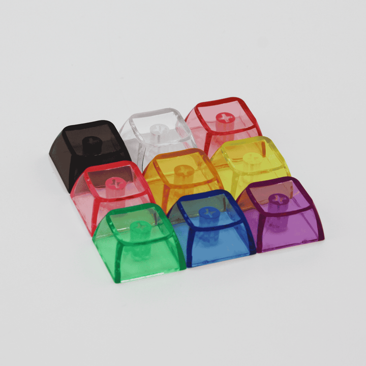 Single Blank Transparent XDA PBT Keycaps