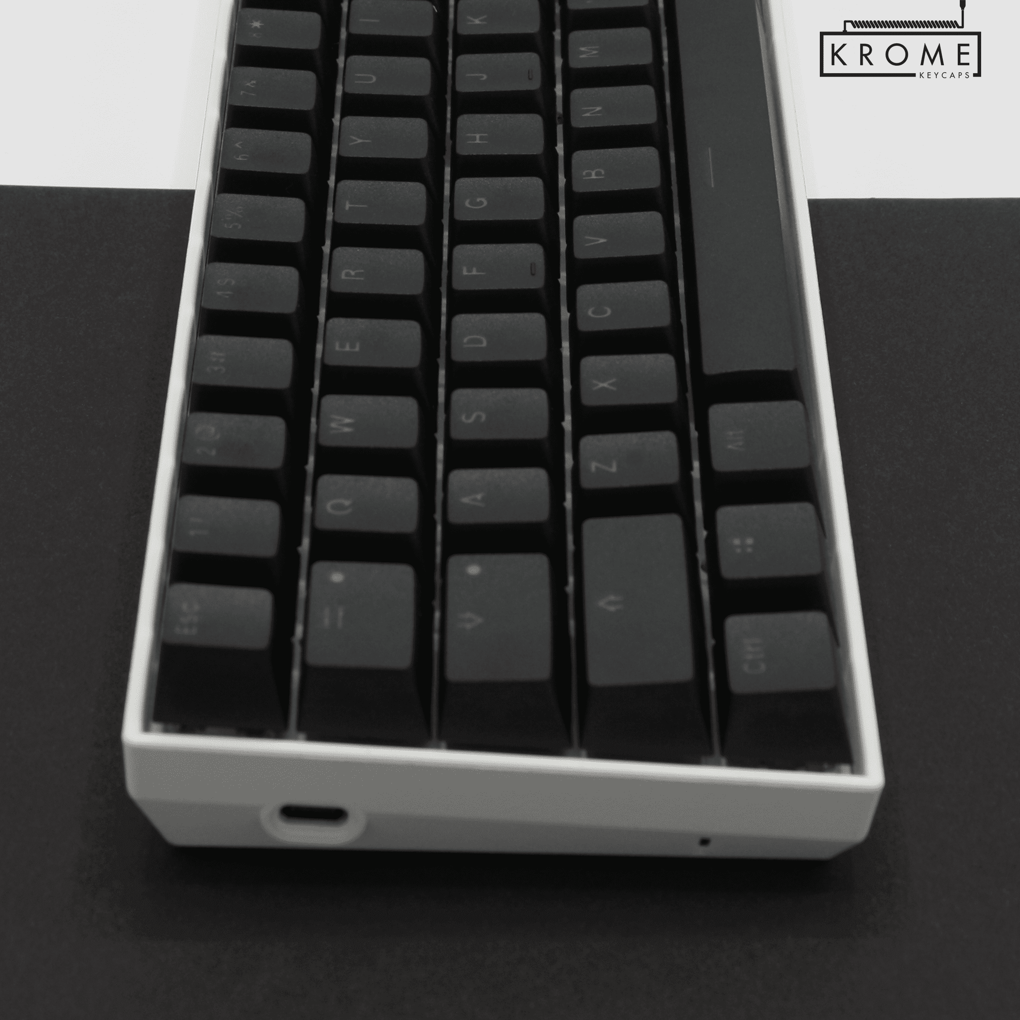 Black Keychron (Layout) Dual Language PBT Keycaps - 65/75% – Krome
