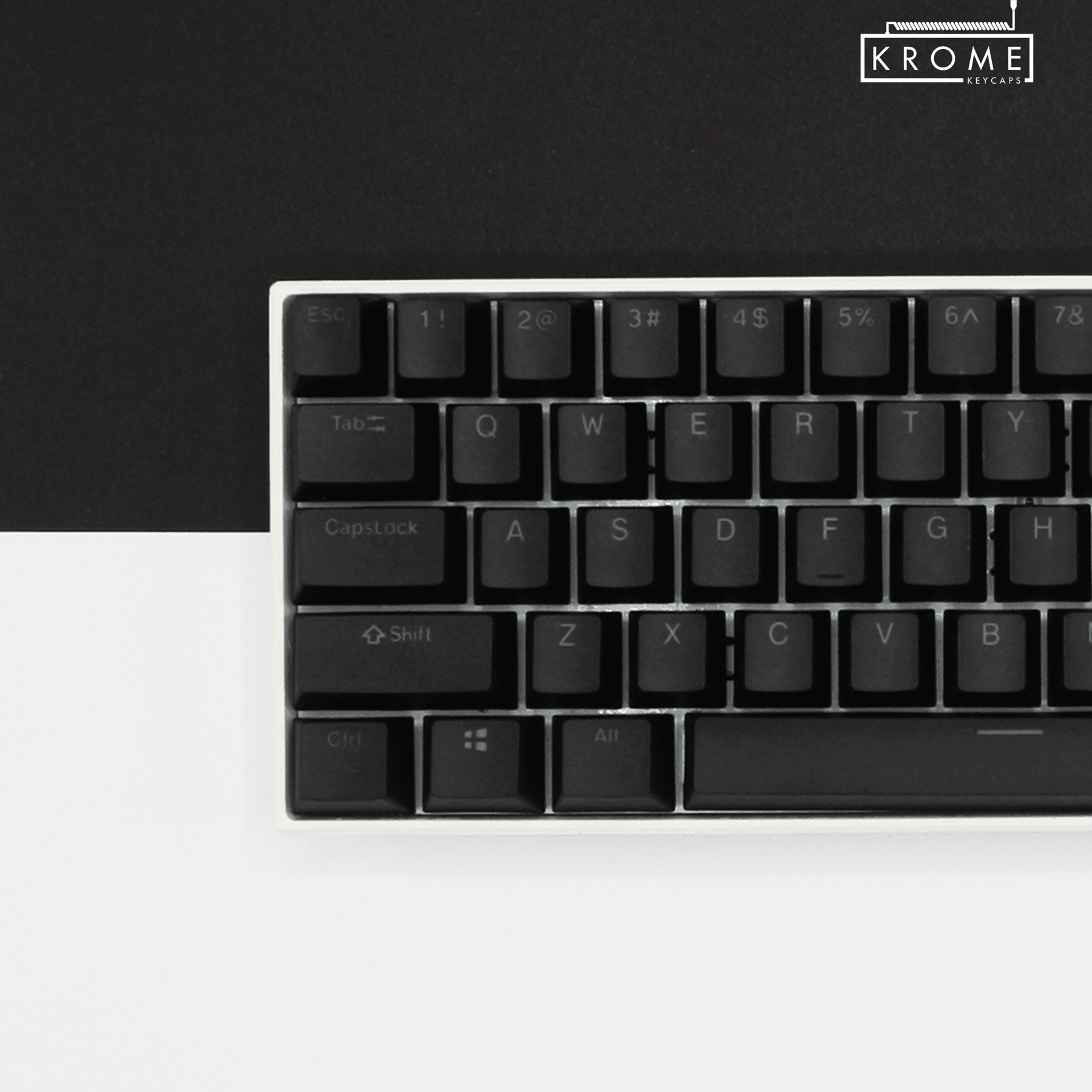 Black PBT German Keycaps - ISO-DE - 100% Size - Dual Language Keycaps ...