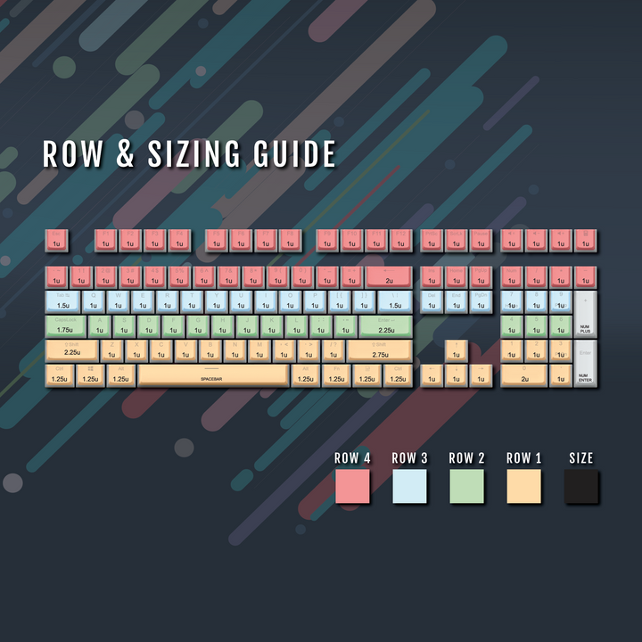 Yellow Backlit PBT Pudding Keycaps Krome Keycaps LTD Pudding Single
