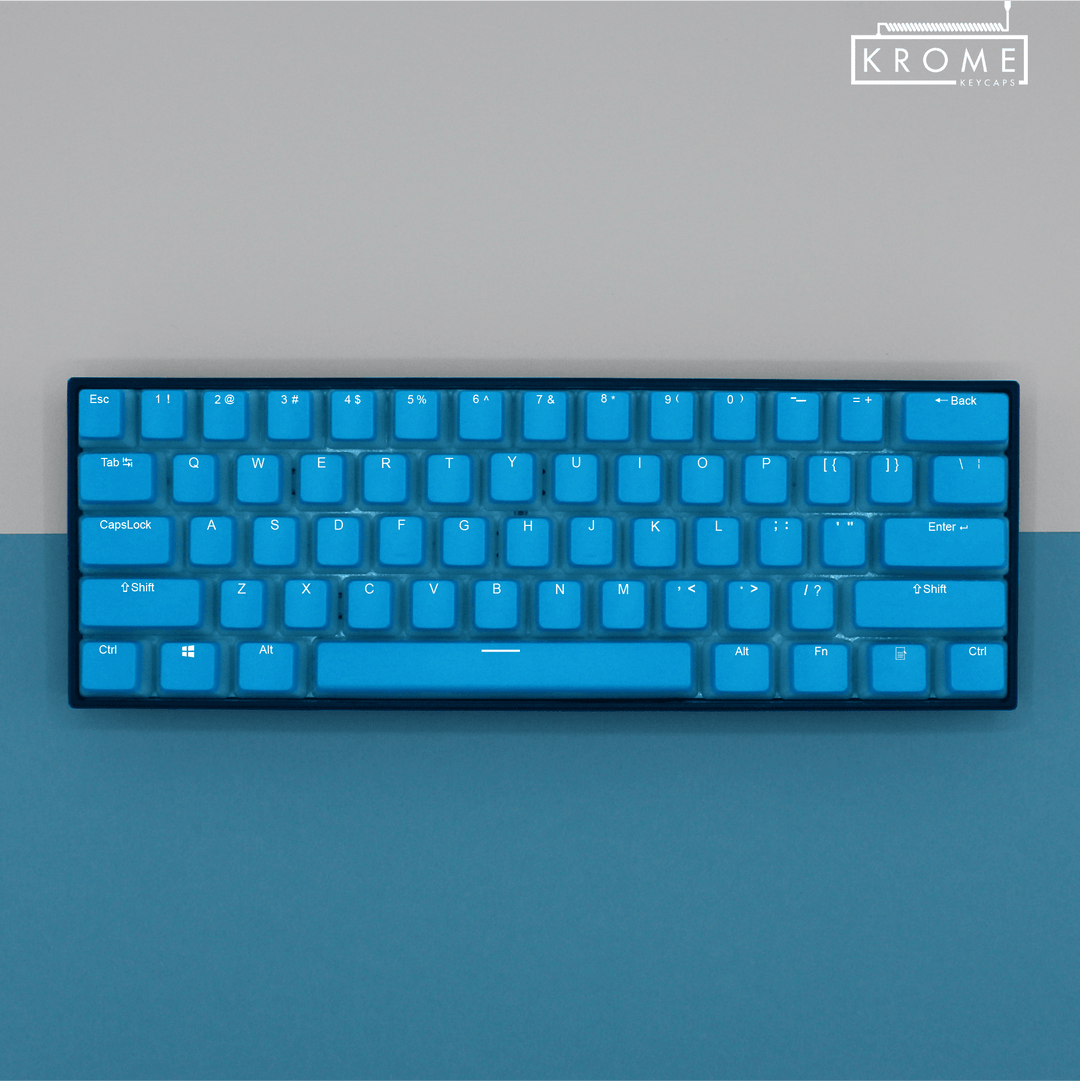 100/80/60% - ISO/ANSI - Create Your Own Pudding - Dual Colour Way - kromekeycaps