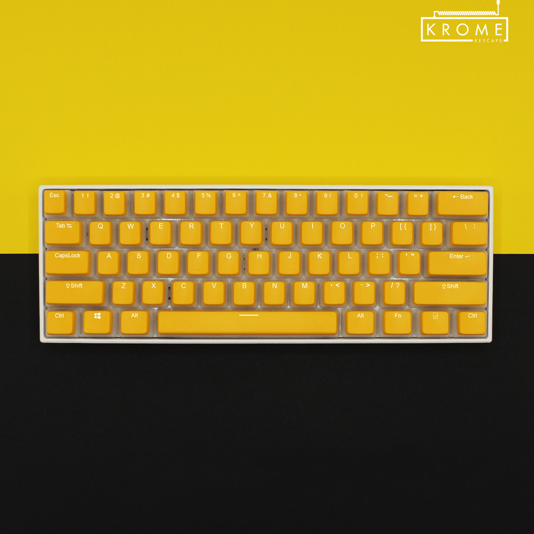 100/80/60% - ISO/ANSI - Create Your Own Pudding - Dual Colour Way - kromekeycaps