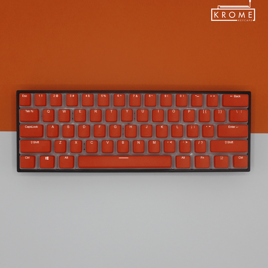 100/80/60% - ISO/ANSI - Create Your Own Pudding - Dual Colour Way - kromekeycaps