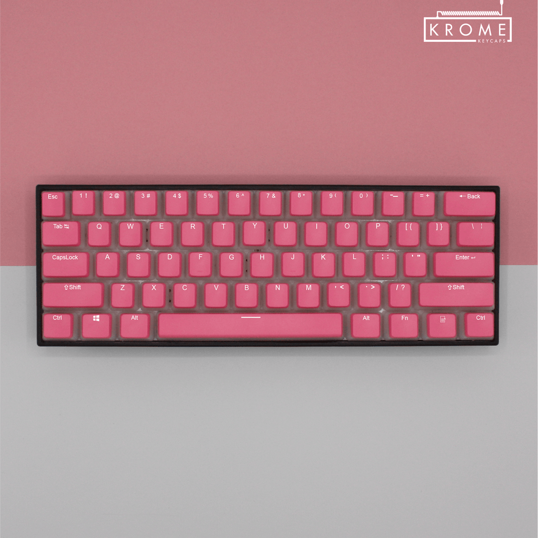 100/80/60% - ISO/ANSI - Create Your Own Pudding - Dual Colour Way - kromekeycaps