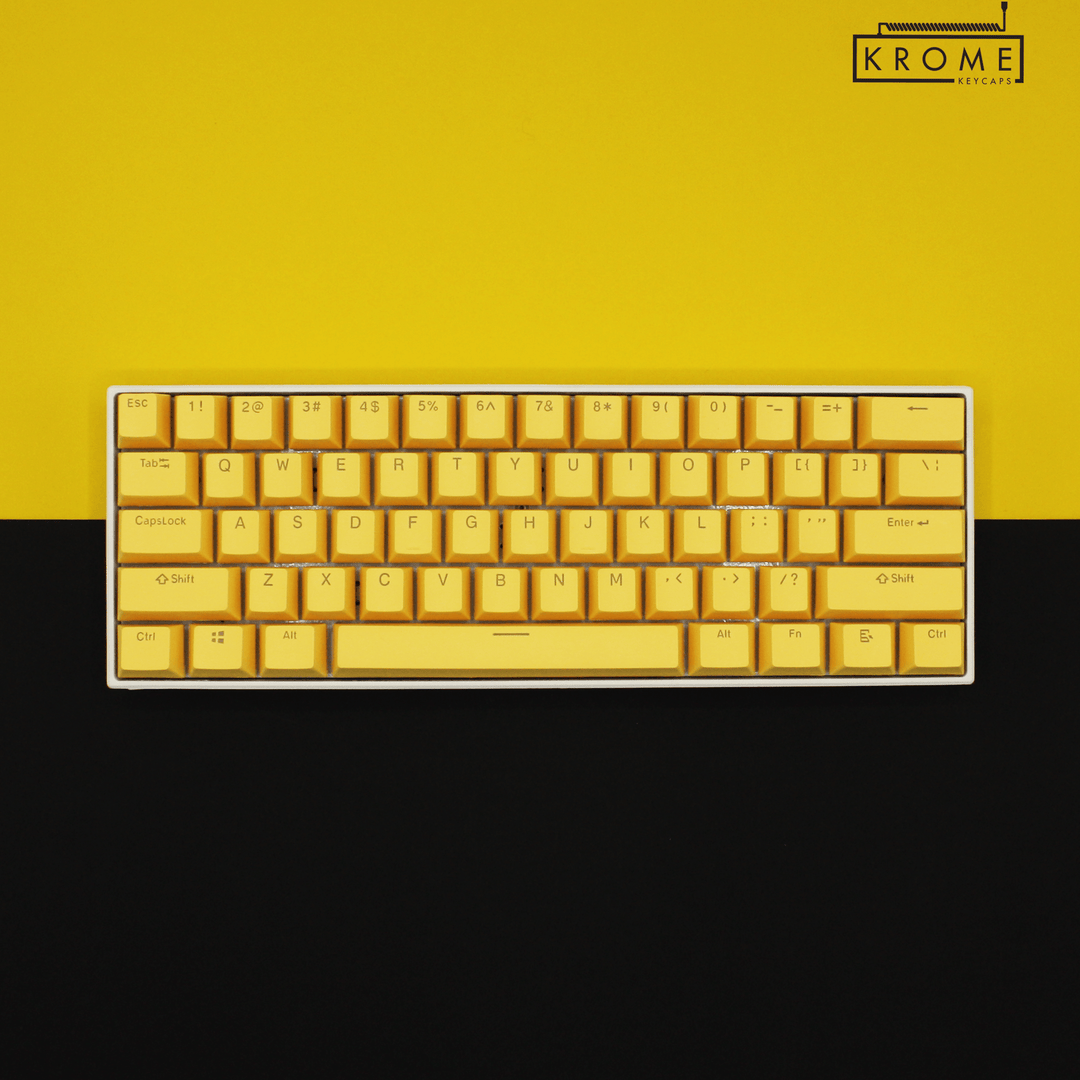 100/80/60% - ISO/ANSI - Create Your Own Standard - Dual Colour Way Krome Keycaps LTD 100/80/60, Multicolour