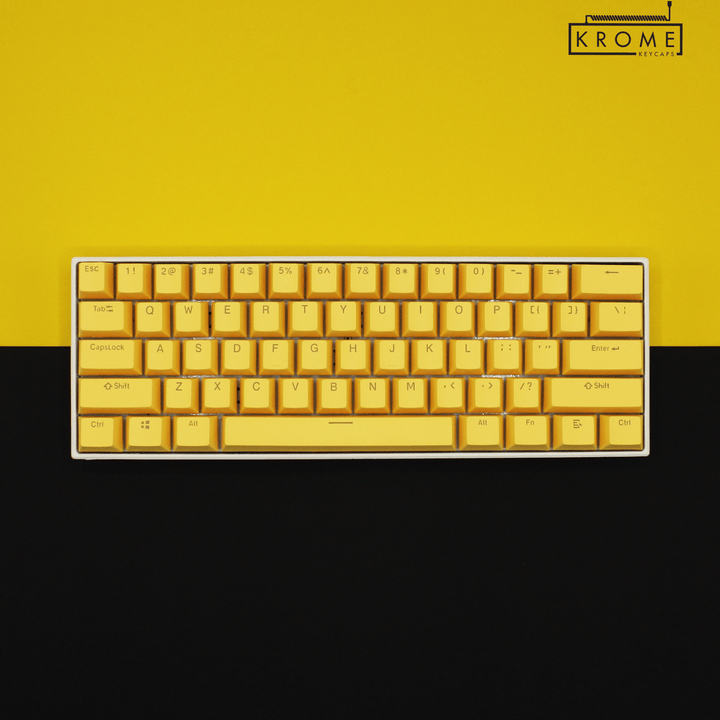 100/80/60% - ISO/ANSI - Create Your Own Standard - Dual Colour Way Krome Keycaps LTD 100/80/60, Multicolour